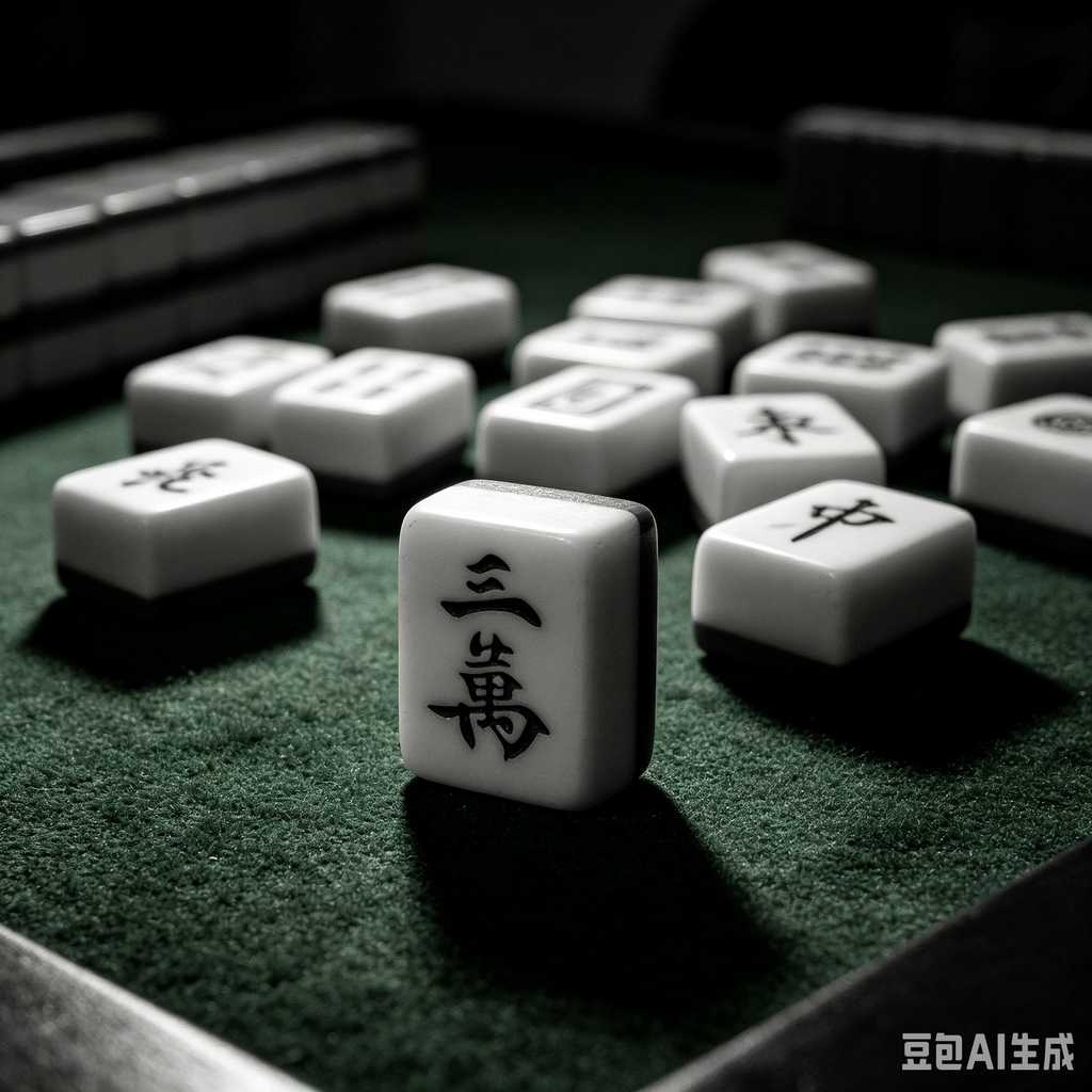 modern color mahjong tiles