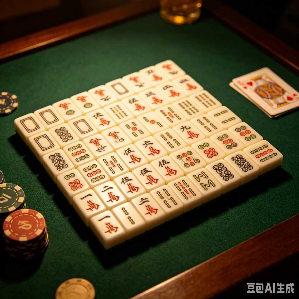 clear mini mahjong tiles portable